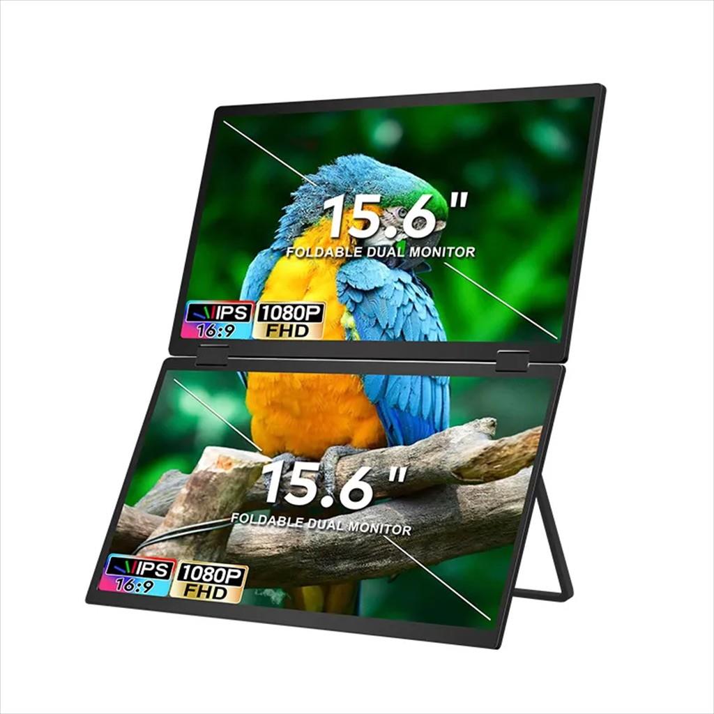 NB 2-SCREEN MONITOR FOR LAPTOP 15.6" EXTRALINK T01, IPS FULLHD,USB TYPE C&MINI HDMI