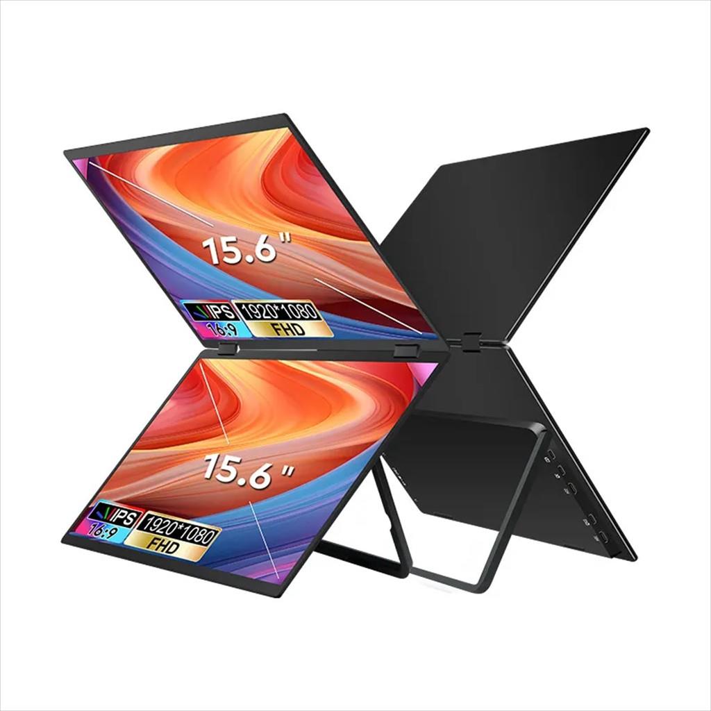 NB 2-SCREEN MONITOR FOR LAPTOP 15.6" EXTRALINK T01, IPS FULLHD,USB TYPE C&MINI HDMI - Image 2