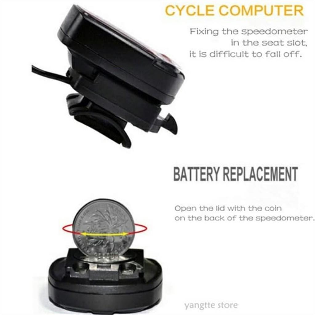 EXTRALINK BICYCLE SPEED METER COMPUTER SB-318 - Image 3