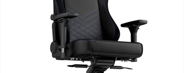 GAMING CHAIR NOBLECHAIRS HERO, BLACK/BLUE NBL-HRO-PU-BBL