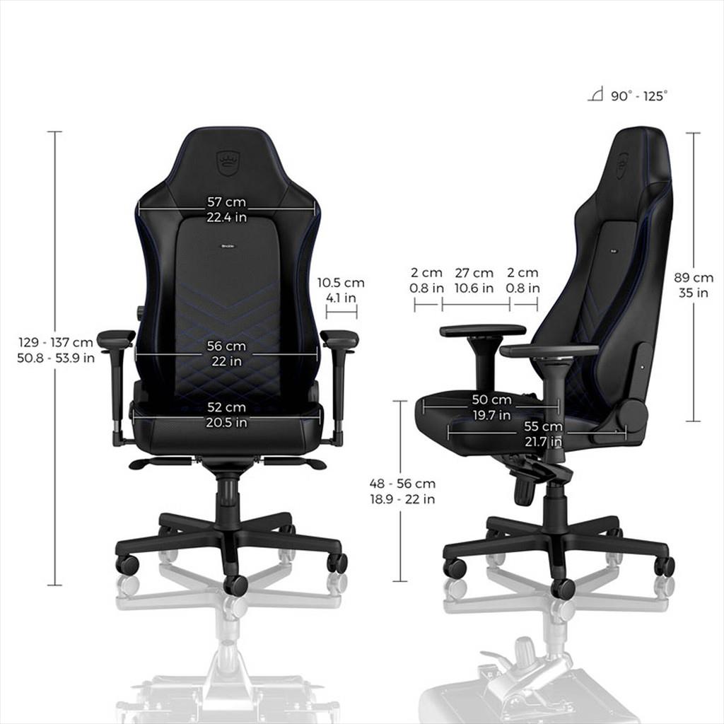 GAMING CHAIR NOBLECHAIRS HERO, BLACK/BLUE NBL-HRO-PU-BBL - Image 2