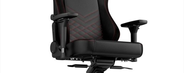 GAMING CHAIR NOBLECHAIRS HERO, BLACK/RED NBL-HRO-RL-BRD
