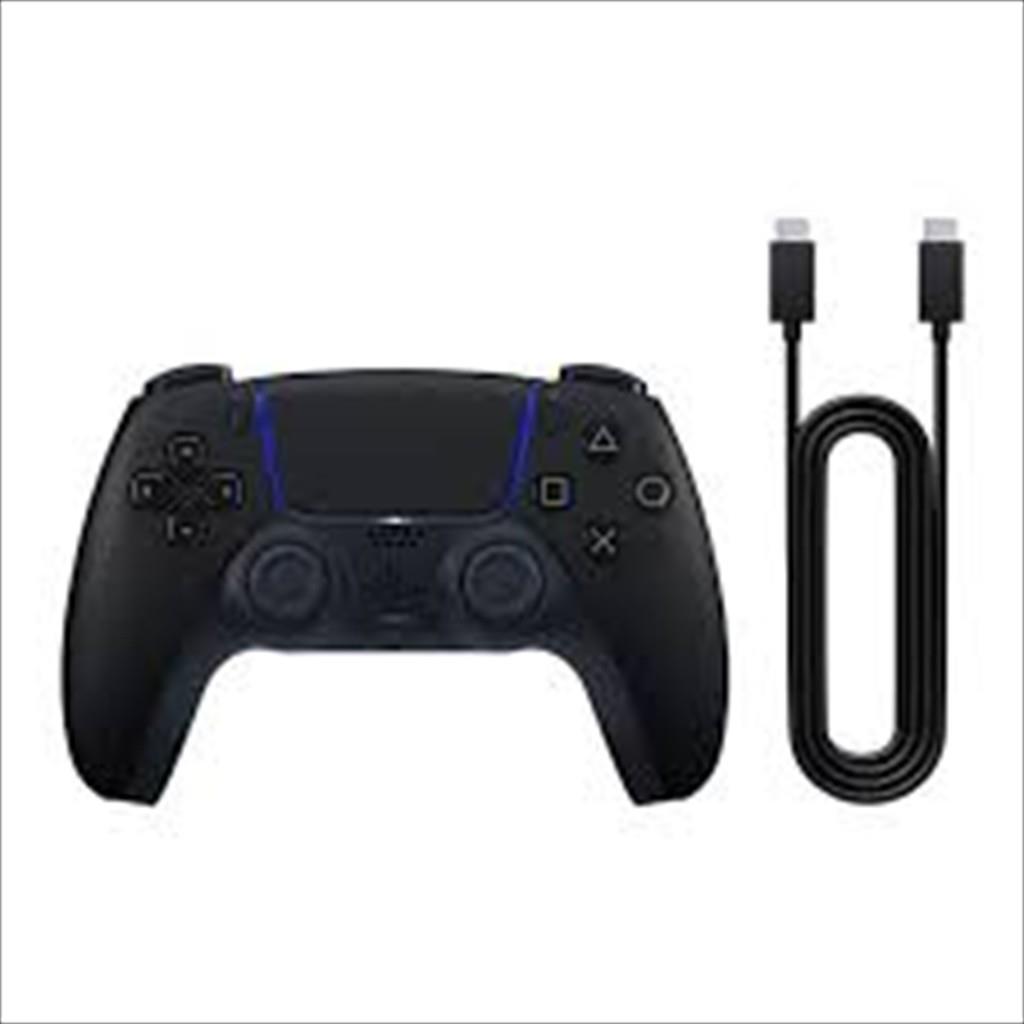 GAME PLAYSTATION 5 DUALSENSE WIRELESS CONTROLLER, PS5/PC/MAC/MOBILE+ USB Cable, MIDNIGHT BLACK