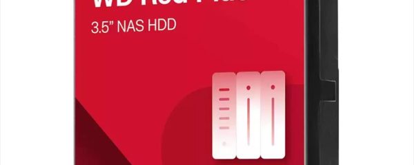 HDD 3,5" 4TB WD RED PLUS NAS 5400RPM 128MB 24x7 SATAIII WD40EFZZ