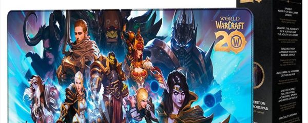 MOUSEPAD BLIZZARD World of WarCraft 20th Anniversary XL 900x420x4m