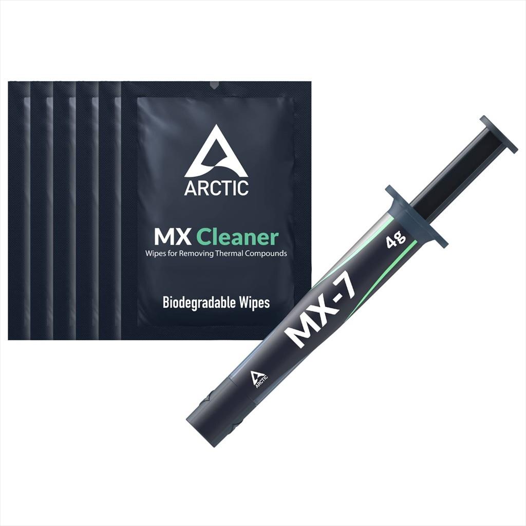 PASTE THERMAL ARCTIC MX-7 (4g) + МX Cleaner Wipes, TC: 4.2 W / mk ACTCP00092A