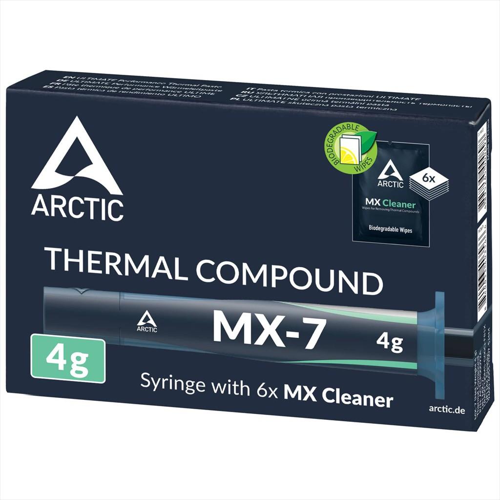 PASTE THERMAL ARCTIC MX-7 (4g) + МX Cleaner Wipes, TC: 4.2 W / mk ACTCP00092A - Image 2