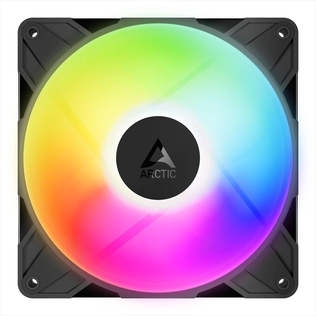 COOLERS CASE FAN 140mm ARCTIC P14 PRO REVERSE PWM ARGB, 400-2650 RPM, BLACK, ACFAN00323A - Image 4