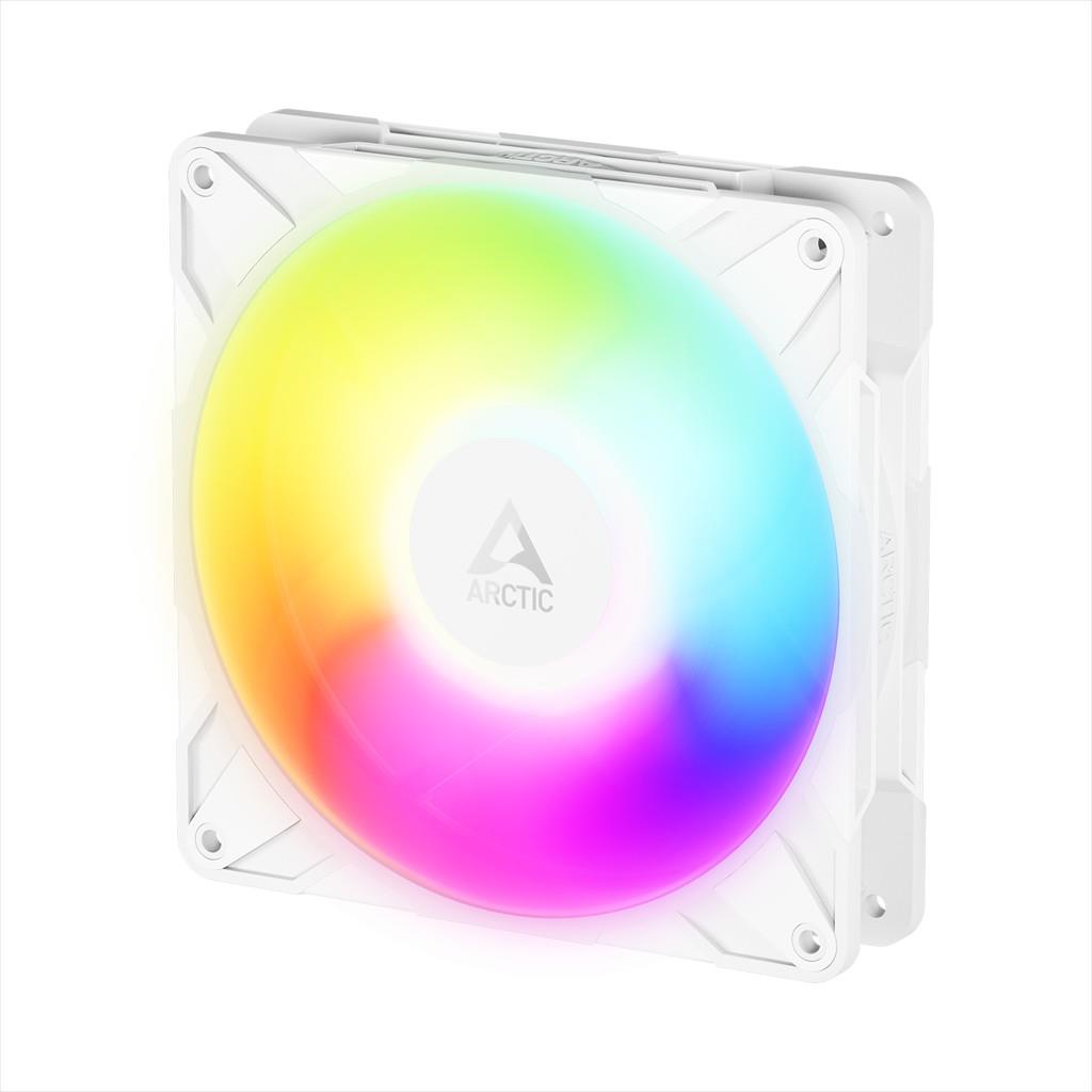 COOLERS CASE FAN 140mm ARCTIC P14 PRO REVERSE PWM ARGB,  400-2650 RPM, WHITE, ACFAN00324A