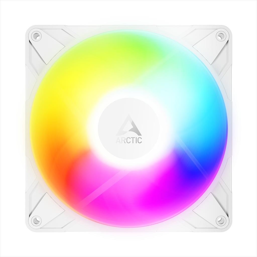 COOLERS CASE FAN 140mm ARCTIC P14 PRO REVERSE PWM ARGB,  400-2650 RPM, WHITE, ACFAN00324A - Image 2
