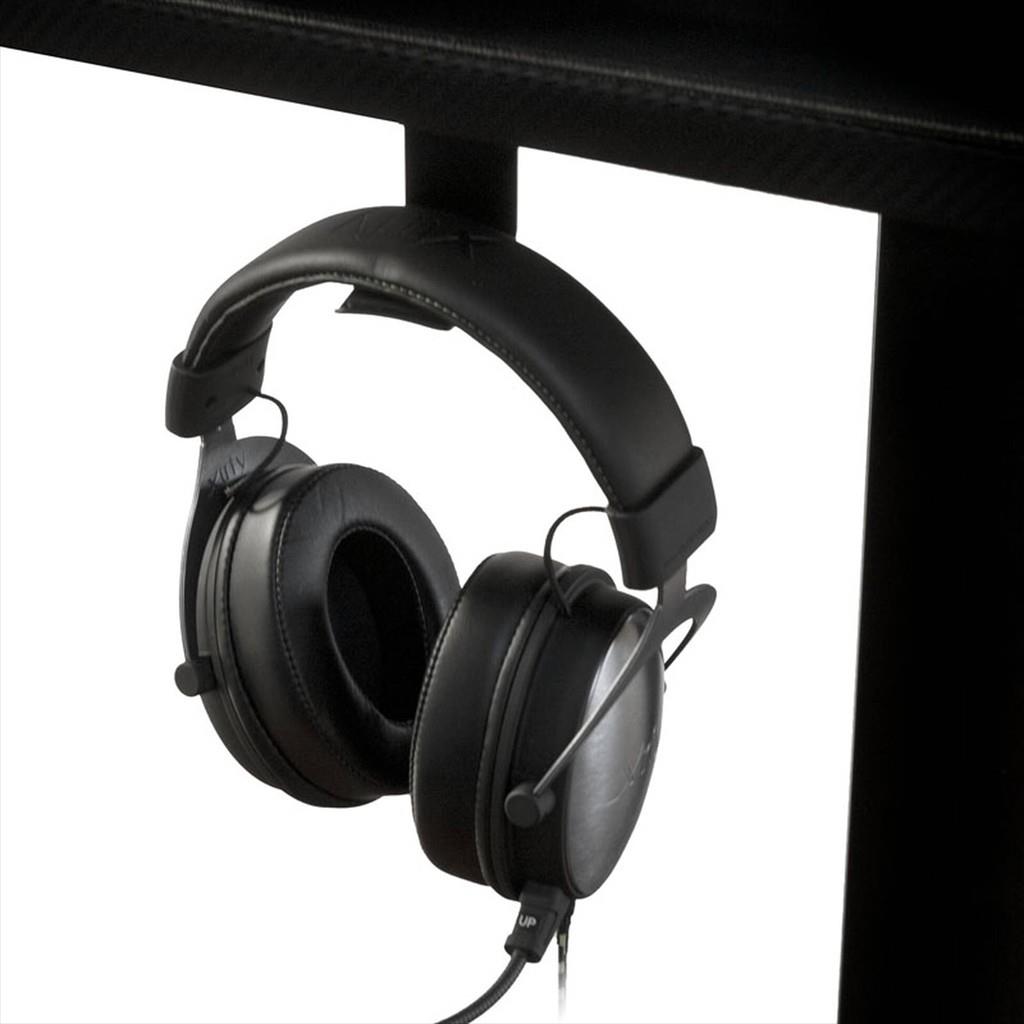 GAMING DESK NITRO CONCEPTS D16E, CARBON RED w/Electric Height Control, GABU-210 - Image 3