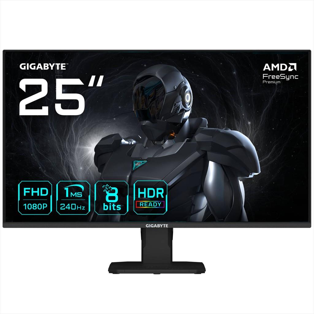 MONITOR 24.5" GIGABYTE GS25F2A SS-IPS, 1ms, 240Hz, 1920 x 1080, 2x HDMI, DP