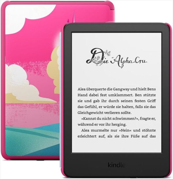 Tablet amazon kindle kids 2024 6" 16gb 11th gen, unicorn valley