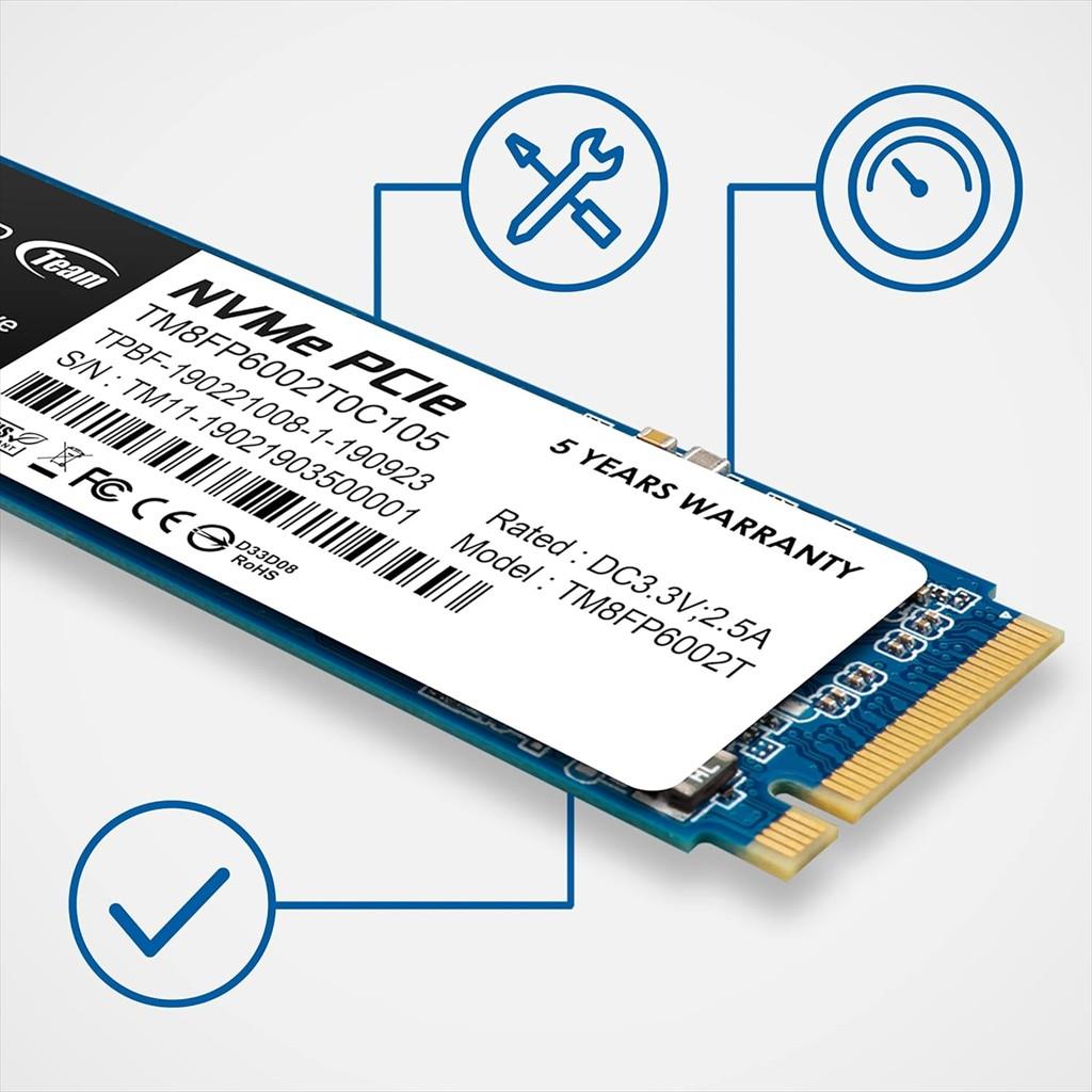 SSD M.2 2TB TEAM GROUP MP33 NVMe, TM8FP6002T0C101 - Image 3