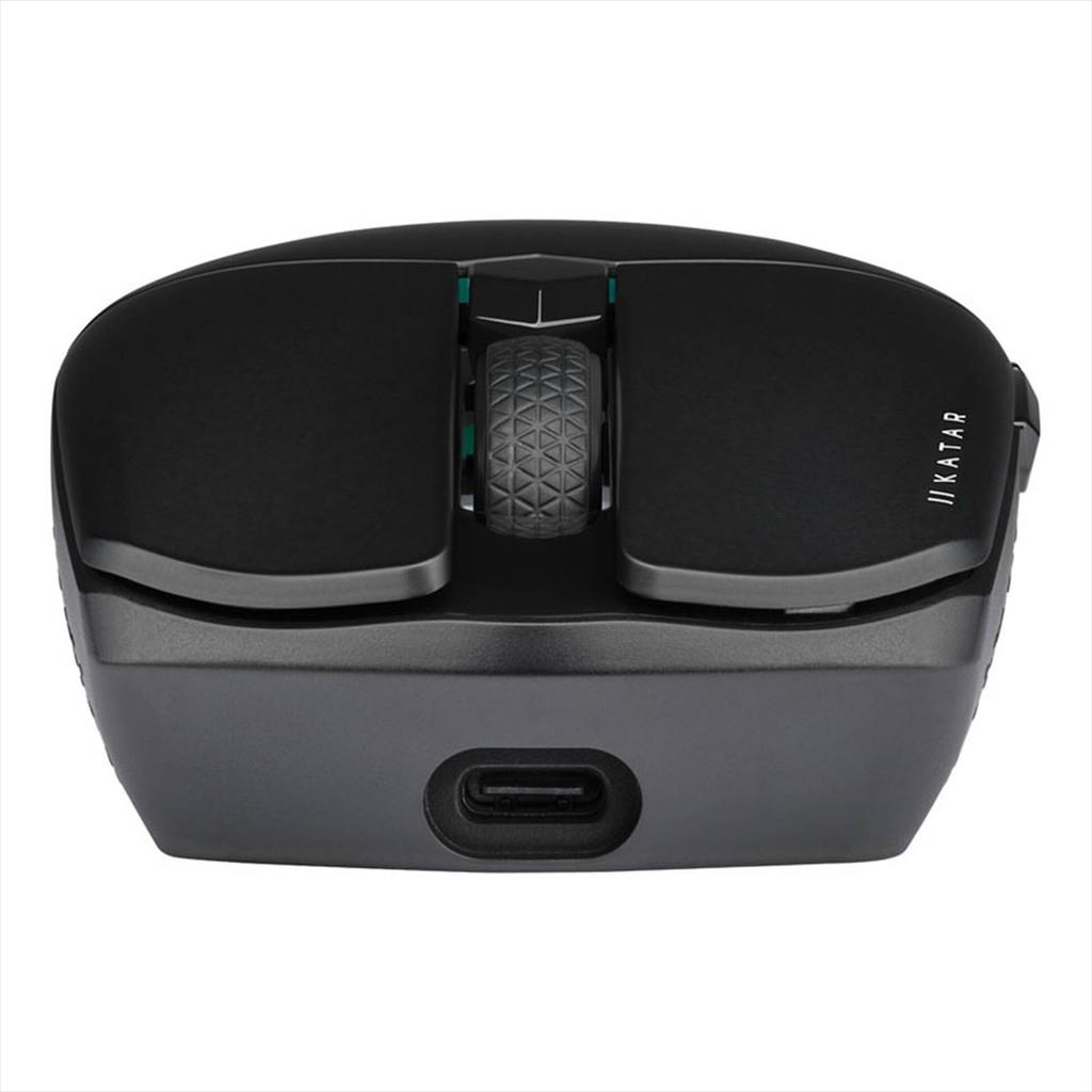 MOUSE WIRELESS CORSAIR KATAR ELITE RGB, Gaming Mouse, 69g, MARKSMAN 26000 DPI, 2.4Ghz/Bluetooth, Black, CH-931C111-EU - Image 4