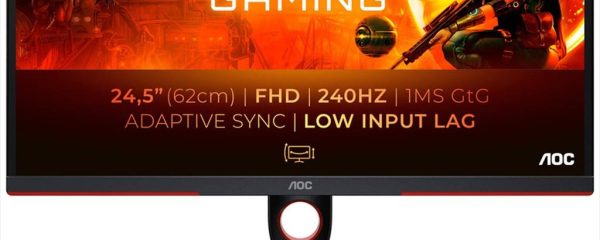 MONITOR 25" AOC 25G3ZM/BK , VA, 1ms, 240Hz , Full HD, 2xHDMI, DP