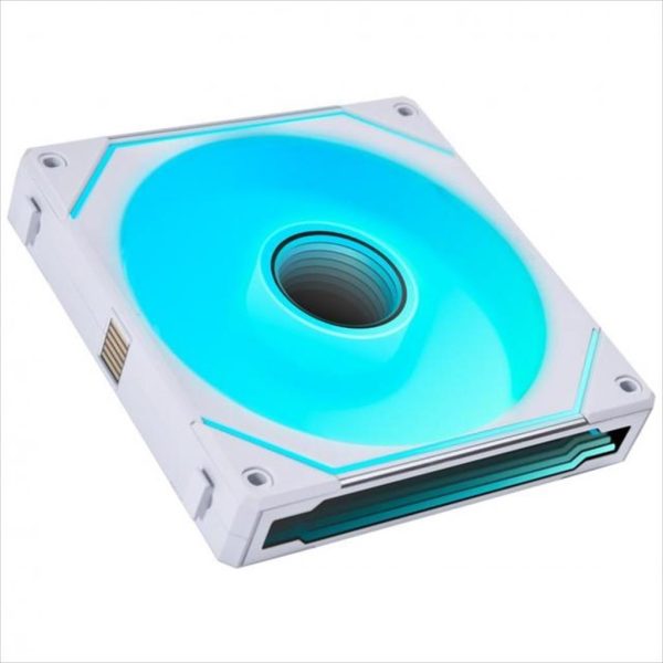 COOLERS CASE FAN 140mm LIAN LI UNI SL-INFINITY REVERSE BLADE ARGB 1600 RPM PWM, White, 14RSLIN1W