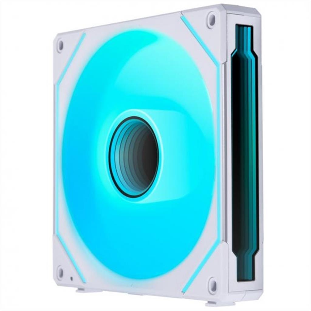 COOLERS CASE FAN 140mm LIAN LI UNI SL-INFINITY REVERSE BLADE ARGB 1600 RPM PWM, White, 14RSLIN1W - Image 3