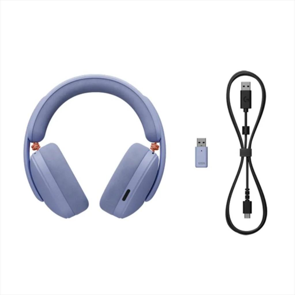 HEADPHONES LOGITECH Gaming-Headset G325 Lightspeed Wireless, Lilac, w/microphone, BT/USB, PC/PS5/PS5, 981-001538 - Image 3