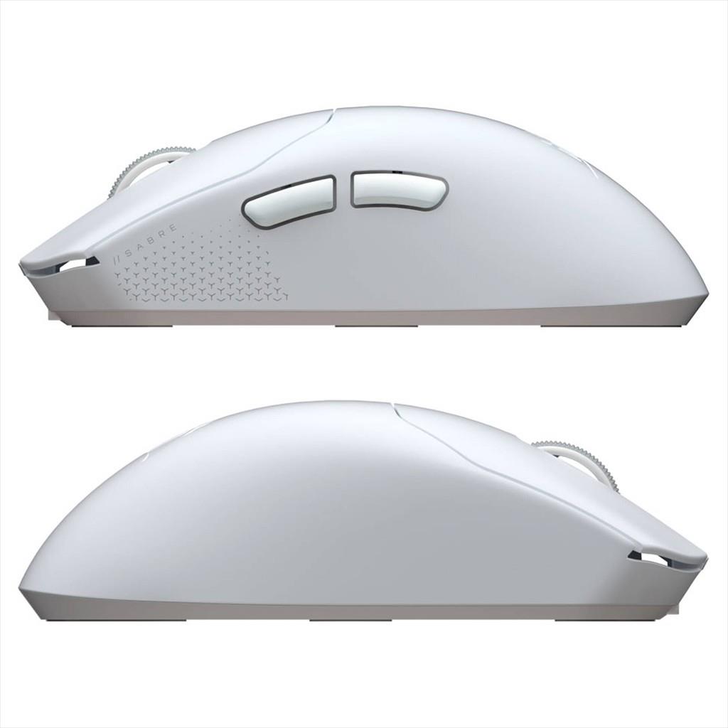 MOUSE WIRELESS CORSAIR SABRE V2 PRO RGB, Ultralight Gaming Mouse, 36g, MARKSMAN S 33000 DPI, 2.4Ghz/Bluetooth, White, CH-931G001-WW - Image 4