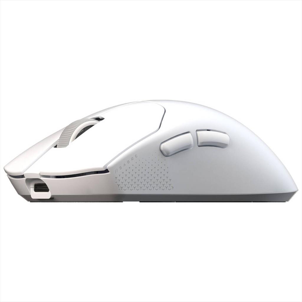 MOUSE WIRELESS CORSAIR SABRE V2 PRO RGB, Ultralight Gaming Mouse, 36g, MARKSMAN S 33000 DPI, 2.4Ghz/Bluetooth, White, CH-931G001-WW - Image 5