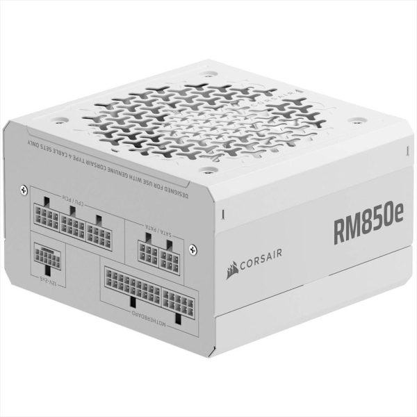 PSU 850W CORSAIR RM850E 80 PLUS GOLD ATX 3.1& PCIe5.1 FULL MODULAR, WHITE, CP-9020293-EU