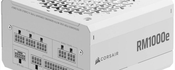 PSU 1000W CORSAIR RM1000E 80 PLUS GOLD ATX 3.1& PCIe5.1 FULL MODULAR, WHITE, CP-9020294-EU