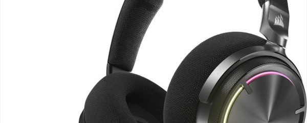 HEADPHONES CORSAIR Gaming-Headset Virtuoso Max Wireless RGB w/microphone, 2.4Ghz/Bluetooth/Type-C, Black, CA-9011372-WW