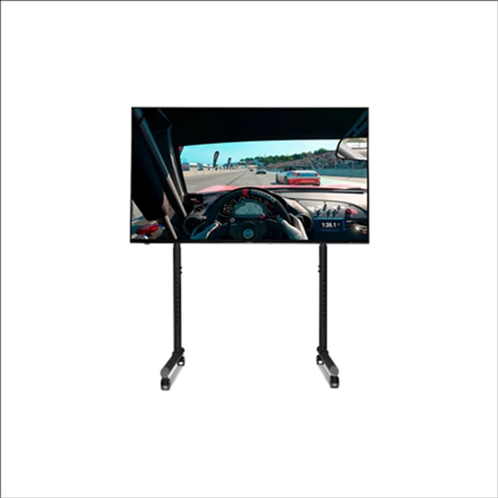 GAMING WHEEL MONITOR STAND ROUND TUBE FREESTANDING SINGLE NEXT LEVEL RACING, 21"-65", 24kg MAX, NLR-R010 - Image 4