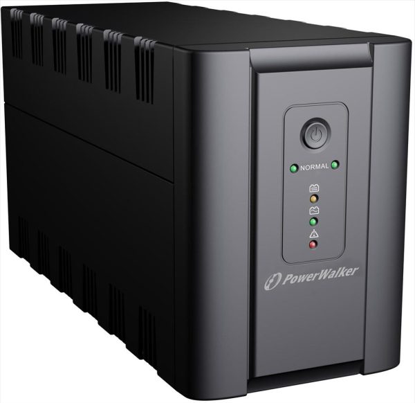 Ups 1200va / 600w powerwalker vi 1200 sh, 2xshuko, 2x iec c13, usb, rj11, 10120050