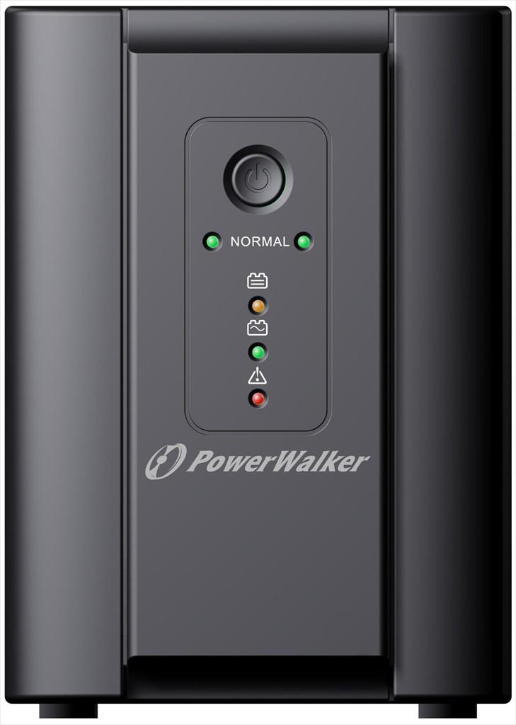 UPS 1200VA / 600W POWERWALKER VI 1200 SH, 2xSHUKO, 2x IEC C13, USB, RJ11, 10120050 - Image 3