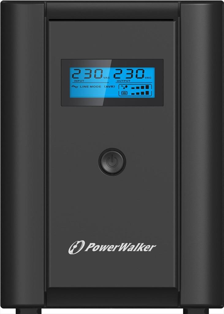 UPS 2200VA / 1200W POWERWALKER VI 2200 SHL, 2xSHUKO, 2x IEC C13, USB, RJ11, 10120098 - Image 3