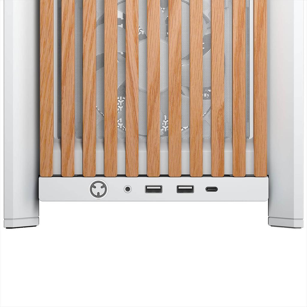 CASE CORSAIR FRAME 4000D WOOD RS, White/Oak, CC-9011341-WW - Image 5