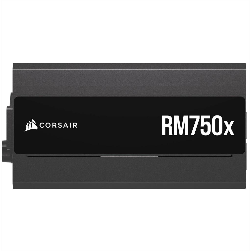 PSU 750W CORSAIR RM750x MODULAR 80 PLUS GOLD, ATX 3.1& PCIe5.1, BLACK, CP-9020285-EU - Image 5