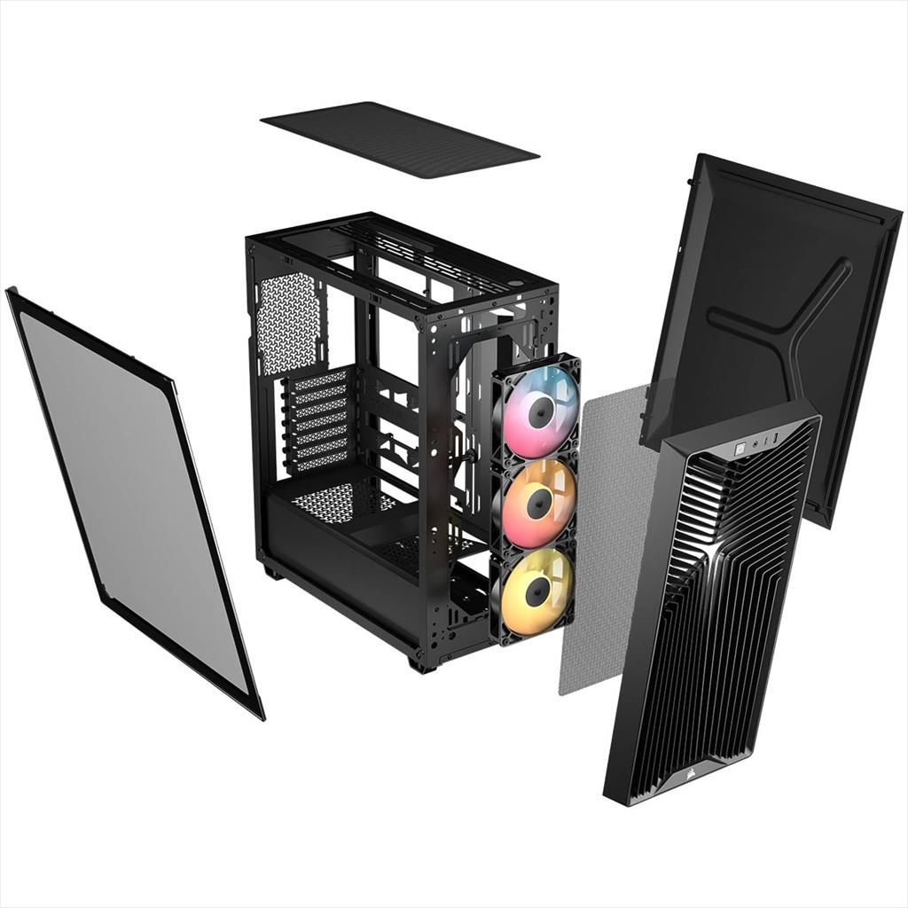 CASE CORSAIR FRAME 3200D RS, Black, CC-9011344-WW - Image 2