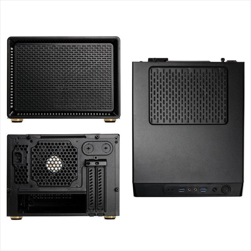 CASE KOLINK Mini-ITX, Micro-ATX, Satellite Cube, 1x120mm fan, Black, GEKL-006 - Image 5