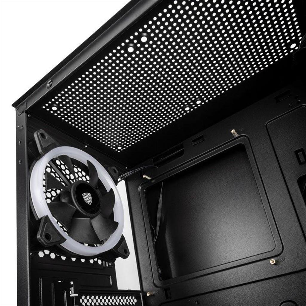 CASE KOLINK ATX Inspire X3 Glass ARGB w/Tempered glass, 1x120mm A-RGB fan, Black, GEKL-072A - Image 2