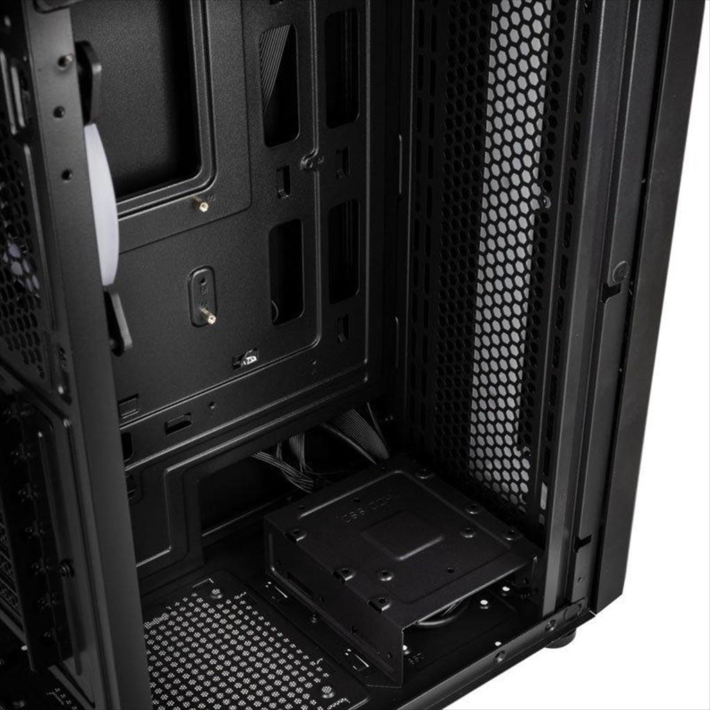 CASE KOLINK ATX Inspire X3 Glass ARGB w/Tempered glass, 1x120mm A-RGB fan, Black, GEKL-072A - Image 3