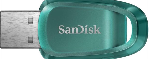 USB Flash Drive 3.2 64GB SANDISK ULTRA ECO, Green, SDCZ96-064G-G46