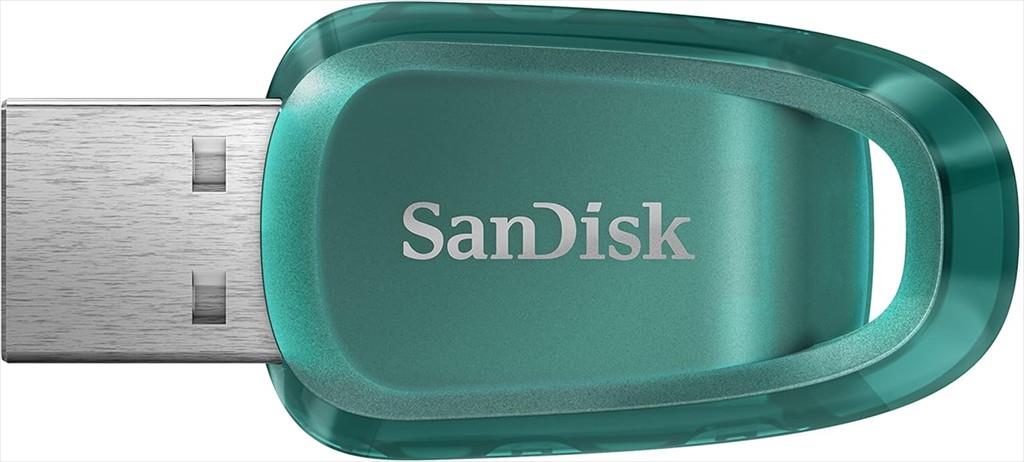 USB Flash Drive 3.2 64GB SANDISK ULTRA ECO, Green, SDCZ96-064G-G46