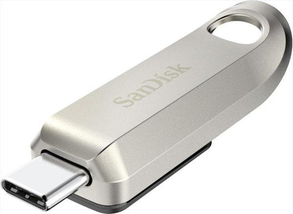 Memory usb 3.2/gen.1 type-c, 128gb sandisk ultra luxe, silver, sdcz75-128g-g46