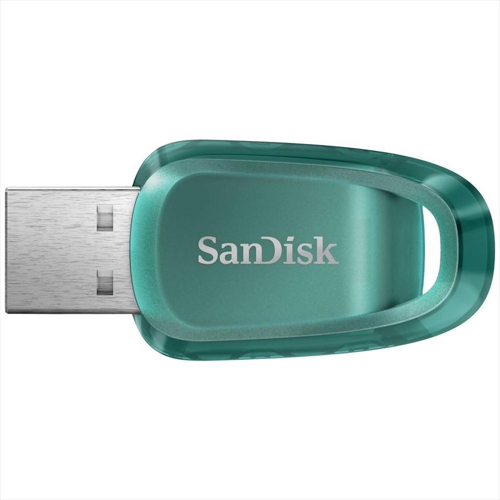 USB Flash Drive 3.2 512GB SANDISK ULTRA ECO, Green, SDCZ96-512G-G46