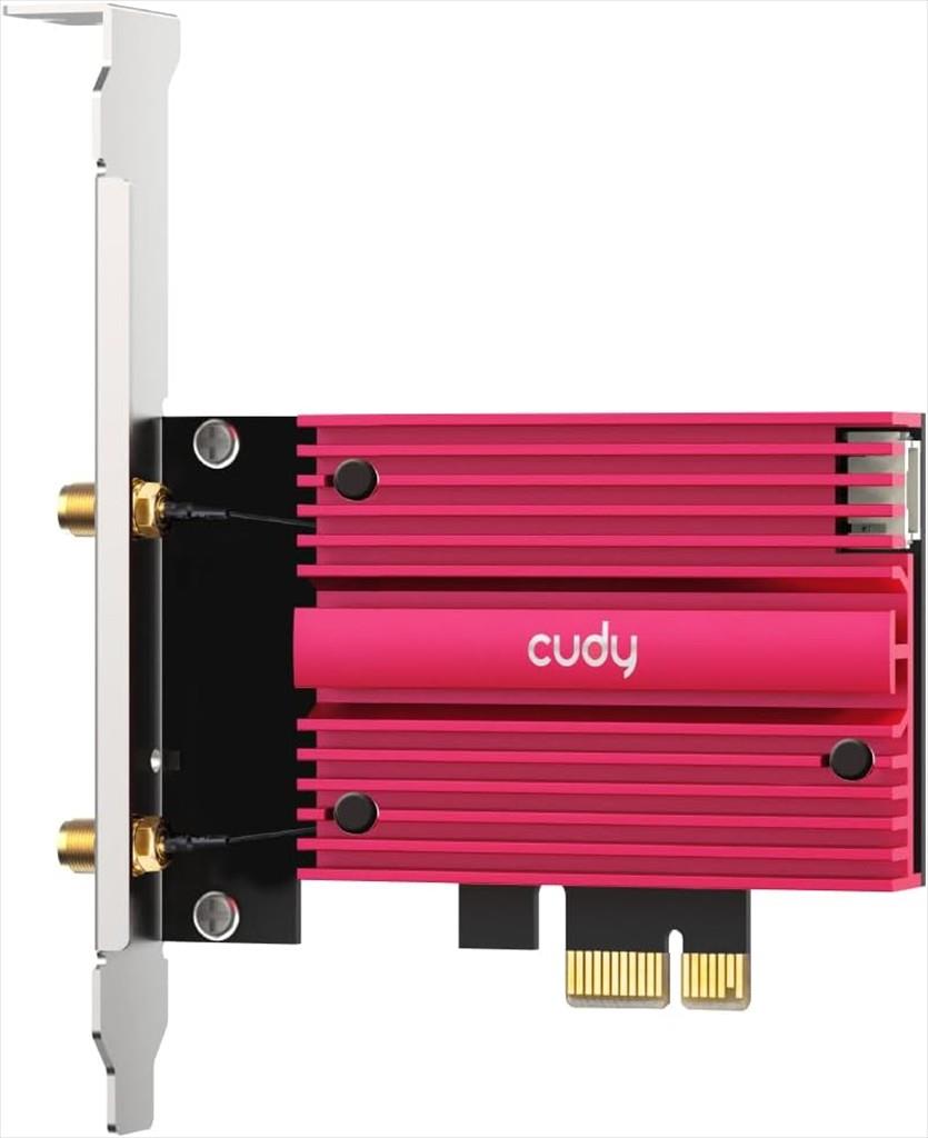 NET LAN WIRELESS PCI-E CUDY BE9300 Tri-Band WiFi 7, BT 5.4, WE9300S - Image 4