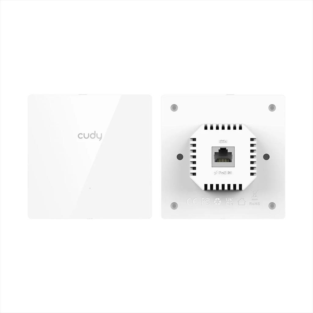 NET ACCESS POINT CUDY AP1300E WALL, Gigabit Ethernet PoE, AP1300E WALL - Image 2