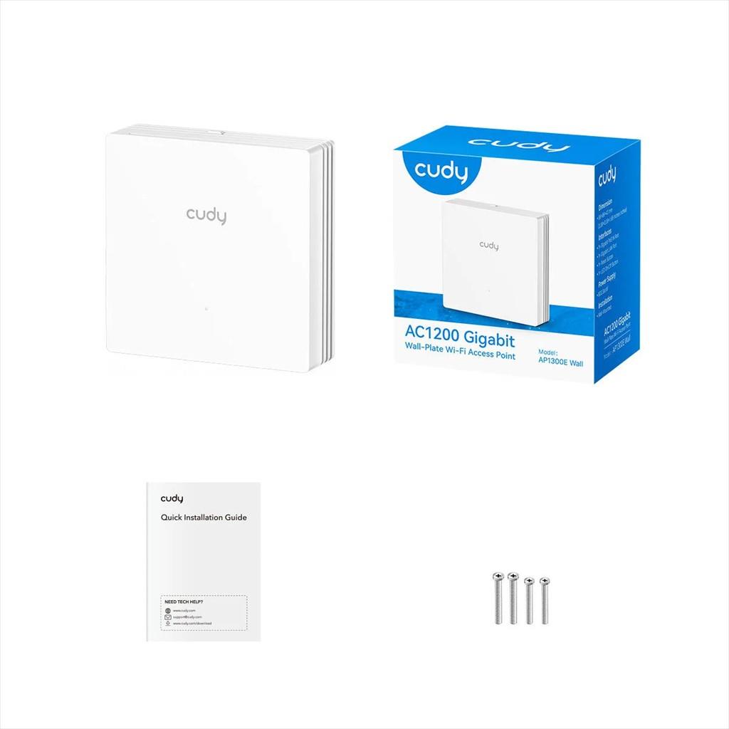 NET ACCESS POINT CUDY AP1300E WALL, Gigabit Ethernet PoE, AP1300E WALL - Image 4