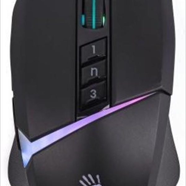 MOUSE WIRED USB A4TECH Bloody Gaming W60 Max Stone, 10000 cpi, 1ms, RGB, Black