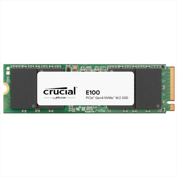 SSD M.2 2TB CRUCIAL E100 NVMe Gen4 4.500MB/s/5.000Mb/s CT2000E100SSD8
