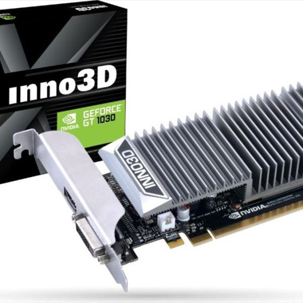 VGA INNO3D GT1030 2GB DDR5, LP PASSIVE, DVI-D, HDMI, N1030-1SDV-E5BL