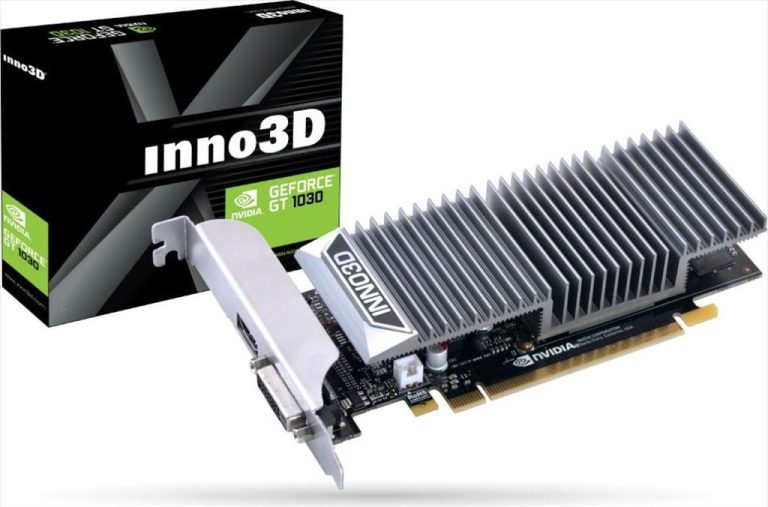 VGA INNO3D GT1030 2GB DDR5, LP PASSIVE, DVI-D, HDMI, N1030-1SDV-E5BL