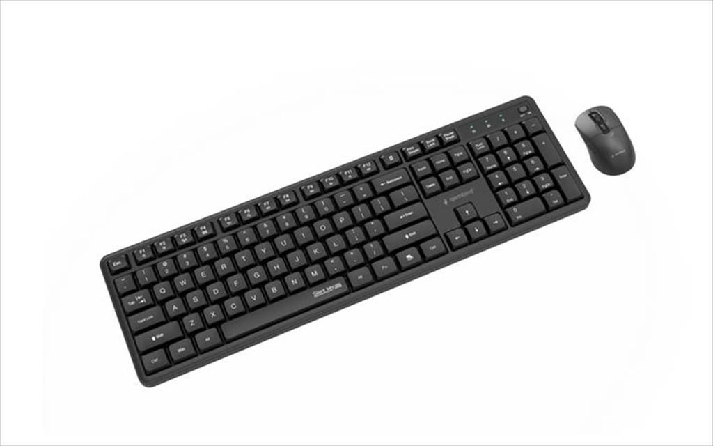COMBO KEYBOARD AND MOUSE WIRELESS GEMBIRD SILENT KEY PRO, Black, KBS-WMS-01 - Image 5